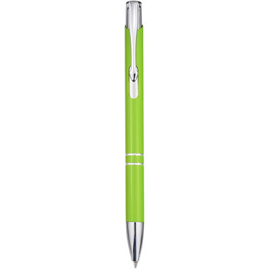 Шариковая ручка Moneta из переработанного алюминия, цвет лайм - 10782263- Фото №1