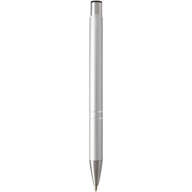 Кулькова ручка Moneta з переробленого алюмінію, колір серебристий - 10782281- Фото №2