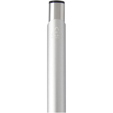 Шариковая ручка Moneta из переработанного алюминия, цвет серебряный - 10782281- Фото №3