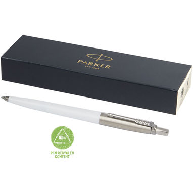 Шариковая ручка Parker Jotter Recycled, цвет белый - 10782301- Фото №1