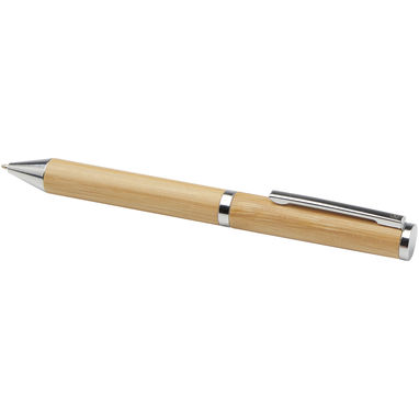 Подарочный комплект из шариковой ручки и ручки-роллера Apolys из бамбука, цвет натуральный - 10783306- Фото №5