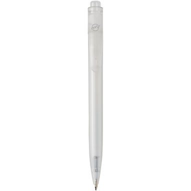 Кулькова ручка Thalaasa з океанічного пластику, колір білий - 10783501- Фото №1
