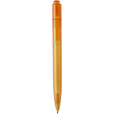 Кулькова ручка Thalaasa з океанічного пластику, колір помаранчевий - 10783531- Фото №2