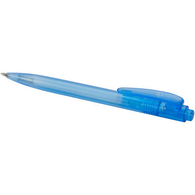 Кулькова ручка Thalaasa з океанічного пластику, колір синій - 10783552- Фото №3