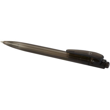Кулькова ручка Thalaasa з океанічного пластику, колір суцільний чорний - 10783590- Фото №3