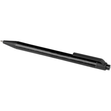 Шариковая ручка Chartik из переработанной бумаги с матовой отделкой, цвет сплошной черный - 10783990- Фото №3