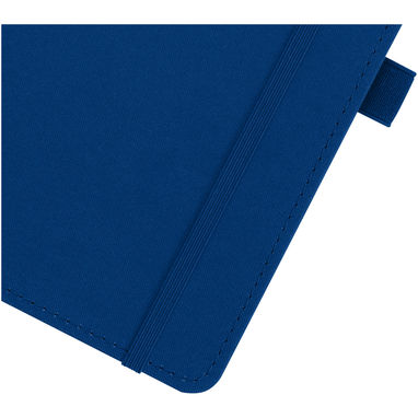 Блокнот Thalaasa в твердій обкладинці з океанічного пластику, колір синій - 10784652- Фото №6