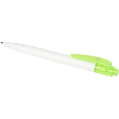Шариковая ручка Thalaasa из океанического пластика, цвет зеленый прозрачный, белый - 10786161- Фото №3