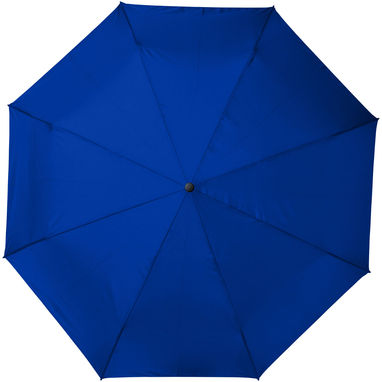 Автоматический зонт из переработанного пластика (21 дюйм), цвет ярко-синий - 10914353- Фото №2