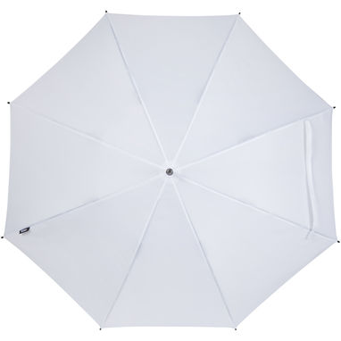 Автоматический зонт из переработанного пластика (23 дюйма), цвет белый - 10941801- Фото №2