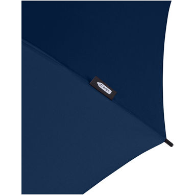 Автоматический зонт из переработанного пластика (23 дюйма), цвет темно-синий - 10941855- Фото №6