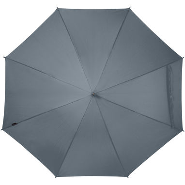 Автоматический зонт из переработанного пластика (23 дюйма), цвет серый - 10941882- Фото №2