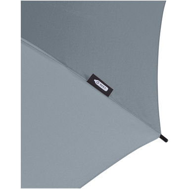 Автоматический зонт из переработанного пластика (23 дюйма), цвет серый - 10941882- Фото №6