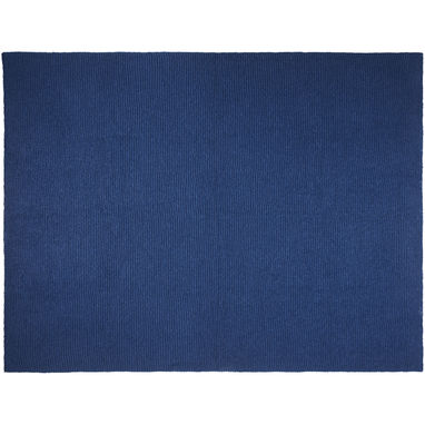 Вязанное одеяло Suzy 150 x 120 см из полиэстера, сертифицированного по стандарту GRS, цвет темно-синий - 11333655- Фото №2