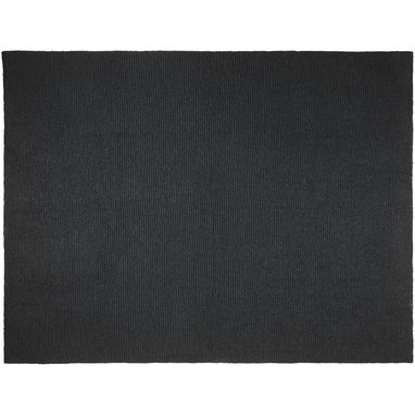 Вязанное одеяло Suzy 150 x 120 см из полиэстера, сертифицированного по стандарту GRS, цвет сплошной черный - 11333690- Фото №2