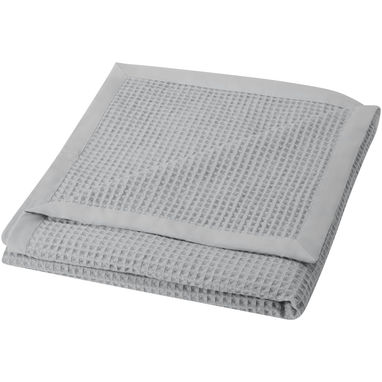 Вафельное одеяло Abele 150 x 140 см из хлопка, цвет серый - 11333782- Фото №1