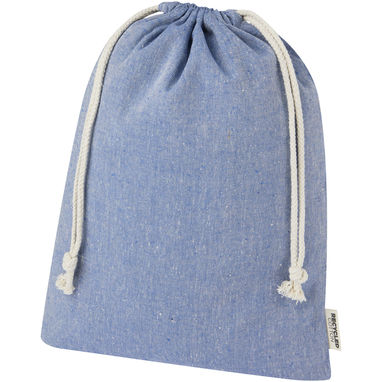 Велика подарункова сумка Pheebs об'ємом 4 л з бавовни щільністю 150 г/м², переробленої за стандартом GRS, колір яскраво-синій - 12067250- Фото №1