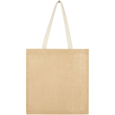 Эко-сумка Juta 7 л из джута плотностью 300 г/м², цвет натуральный, белый - 12067306- Фото №2