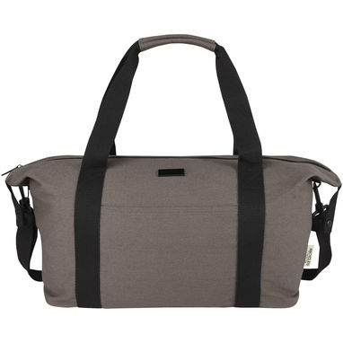 Спортивна сумка Joey із брезенту, переробленого за стандартом GRS, об'ємом 25 л, колір сірий - 12068182- Фото №2
