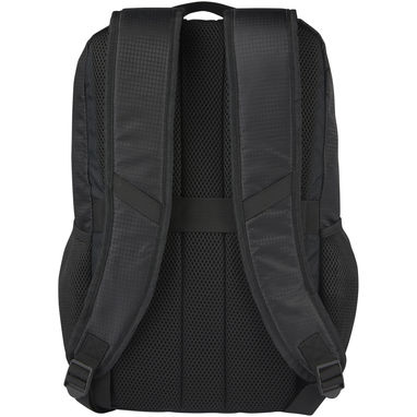 Легкий рюкзак для ноутбука 15-дюймового Trailhead об'ємом 14 л, з перероблених матеріалів за стандартом GRS, колір суцільний чорний, сірий - 12068290- Фото №3