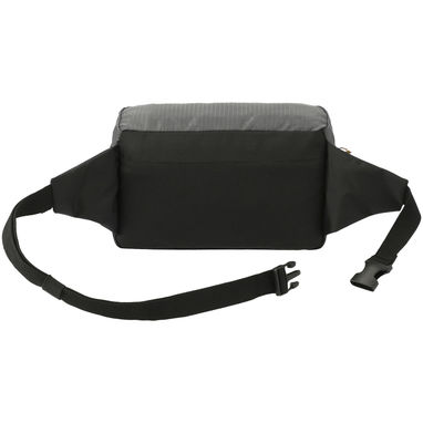 Легка поясна сумка Trailhead об'ємом 2,5 л із перероблених матеріалів, колір суцільний чорний, сірий - 12068490- Фото №3