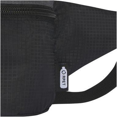 Легкая поясная сумка Trailhead объемом 2,5 л из переработанных материалов, цвет сплошной черный, серый - 12068490- Фото №6