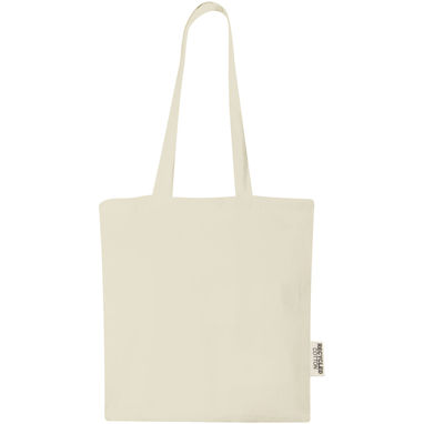 Еко-сумка Madras об'ємом 7 л з переробленої бавовни щільністю 140 г/м3, колір натуральний - 12069506- Фото №2
