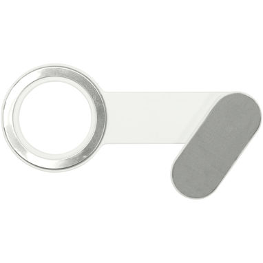 Настільний тримач для телефона Hook із пластику, колір білий - 12432701- Фото №3