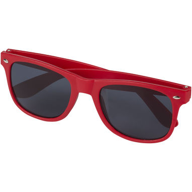 Солнцезащитные очки Sun Ray из переработанной пластмассы, цвет красный - 12702621- Фото №3