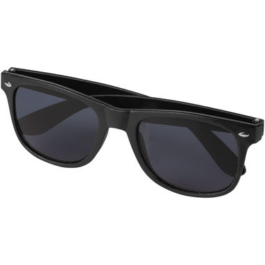 Солнцезащитные очки Sun Ray из переработанной пластмассы, цвет сплошной черный - 12702690- Фото №3