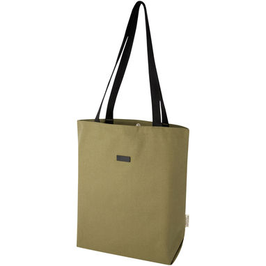 Универсальная эко-сумка Joey из холста, переработанного по стандарту GRS, объемом 14 л, цвет оливковый - 13004260- Фото №1