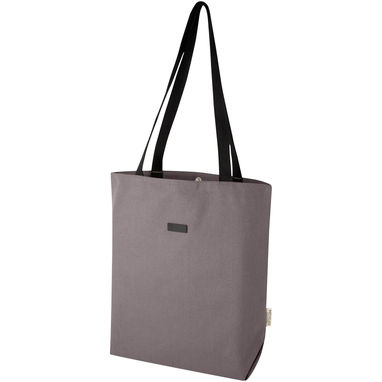 Универсальная эко-сумка Joey из холста, переработанного по стандарту GRS, объемом 14 л, цвет серый - 13004282- Фото №1