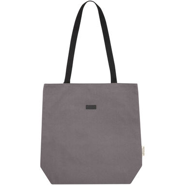 Универсальная эко-сумка Joey из холста, переработанного по стандарту GRS, объемом 14 л, цвет серый - 13004282- Фото №2