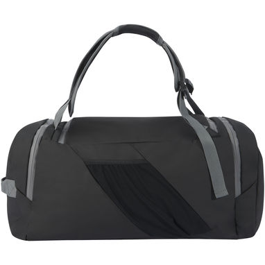 Водонепроникна спортивна сумка-рюкзак Aqua, виготовлена з перероблених матеріалів згідно стандарту GRS, об'ємом 35, колір чорний - 13004690- Фото №3