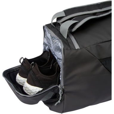 Водонепроницаемая спортивная сумка-рюкзак Aqua, изготовленная из переработанных материалов согласно стандарту GRS, объемом 35, цвет сплошной черный - 13004690- Фото №6