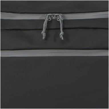 Водонепроницаемая спортивная сумка-рюкзак Aqua, изготовленная из переработанных материалов согласно стандарту GRS, объемом 35, цвет сплошной черный - 13004690- Фото №7
