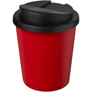 Americano® Espresso Герметичний кухоль з переробленого матеріалу об'ємом 250 мл, колір червоний, суцільно чорний - 21045321- Фото №1