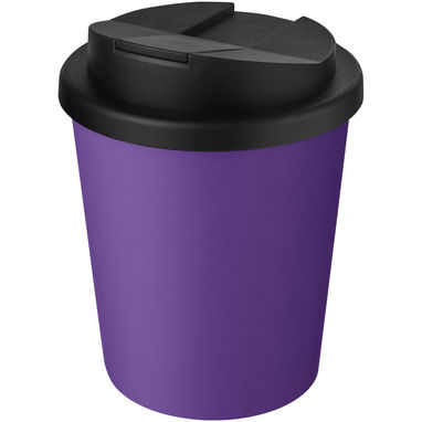 Americano® Espresso Герметичний кухоль з переробленого матеріалу об'ємом 250 мл, колір пурпурний, суцільно чорний - 21045337- Фото №1