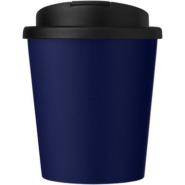 Americano® Espresso Герметичная кружка из переработанного материала объемом 250 мл, цвет cиний, сплошной черный - 21045352- Фото №2