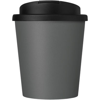 Americano® Espresso Герметичная кружка из переработанного материала объемом 250 мл, цвет серый, сплошной черный - 21045382- Фото №2