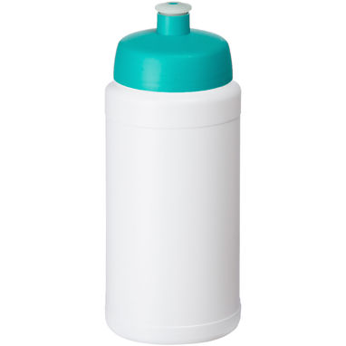 Спортивная бутылка Baseline Plus Renew объемом 500 мл, цвет белый, аква - 21046006- Фото №1