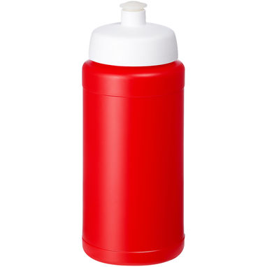Спортивная бутылка Baseline Plus Renew объемом 500 мл, цвет красный, белый - 21046011- Фото №1