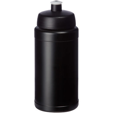 Спортивная бутылка Baseline Plus Renew объемом 500 мл, цвет сплошной черный - 21046090- Фото №1
