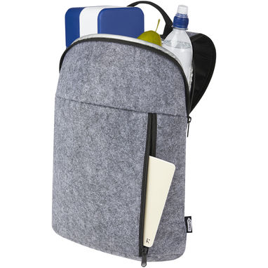 Рюкзак Felta об'ємом 7л із фетру, переробленого за стандартом GRS, колір сірий - 21074282- Фото №4
