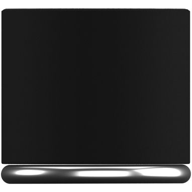 Динамик с карабином-кольцом SCX.design S26 с подсветкой логотипа, цвет сплошной черный - 2PX02490- Фото №3
