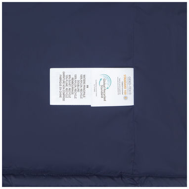 Чоловіча утеплена куртка Petalite із матеріалів, перероблених за стандартом GRS, колір темно-синій  розмір XS - 37534550- Фото №6