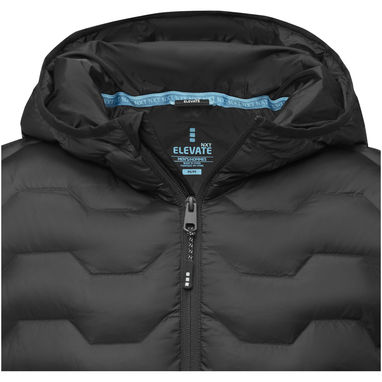 Мужская утепленная куртка Petalite из материалов, переработанных по стандарту GRS, цвет сплошной черный  размер XS - 37534900- Фото №4
