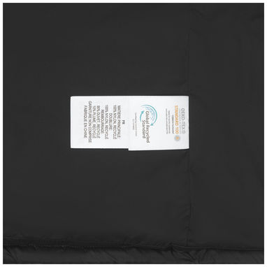 Чоловіча утеплена куртка Petalite із матеріалів, перероблених за стандартом GRS, колір суцільний чорний  розмір XS - 37534900- Фото №6