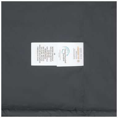 Мужская утепленная жилетка Epidote из материалов, переработанных по стандарту GRS, цвет серый  размер XL - 37536824- Фото №6