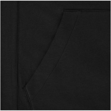 Унисекс-худи Laguna, цвет сплошной черный  размер XS - 38235900- Фото №5
